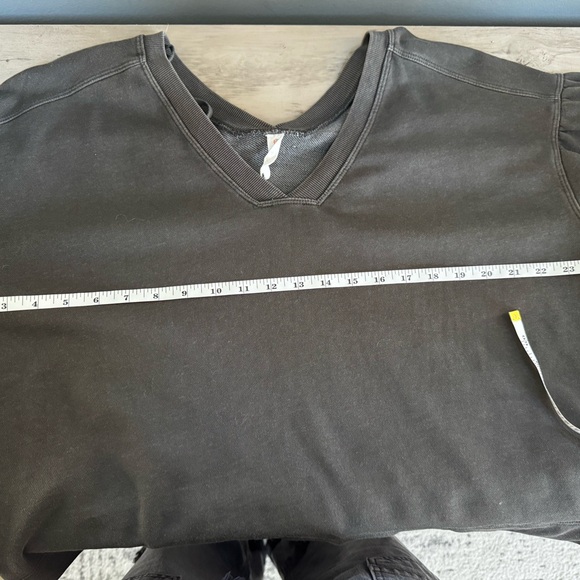 Anthropologie Daily Practice Textured Gray Knit Fabric - Picture 2 of 11